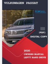 VOLKSWAGEN PASSAT 2020 OWNERS MANUAL